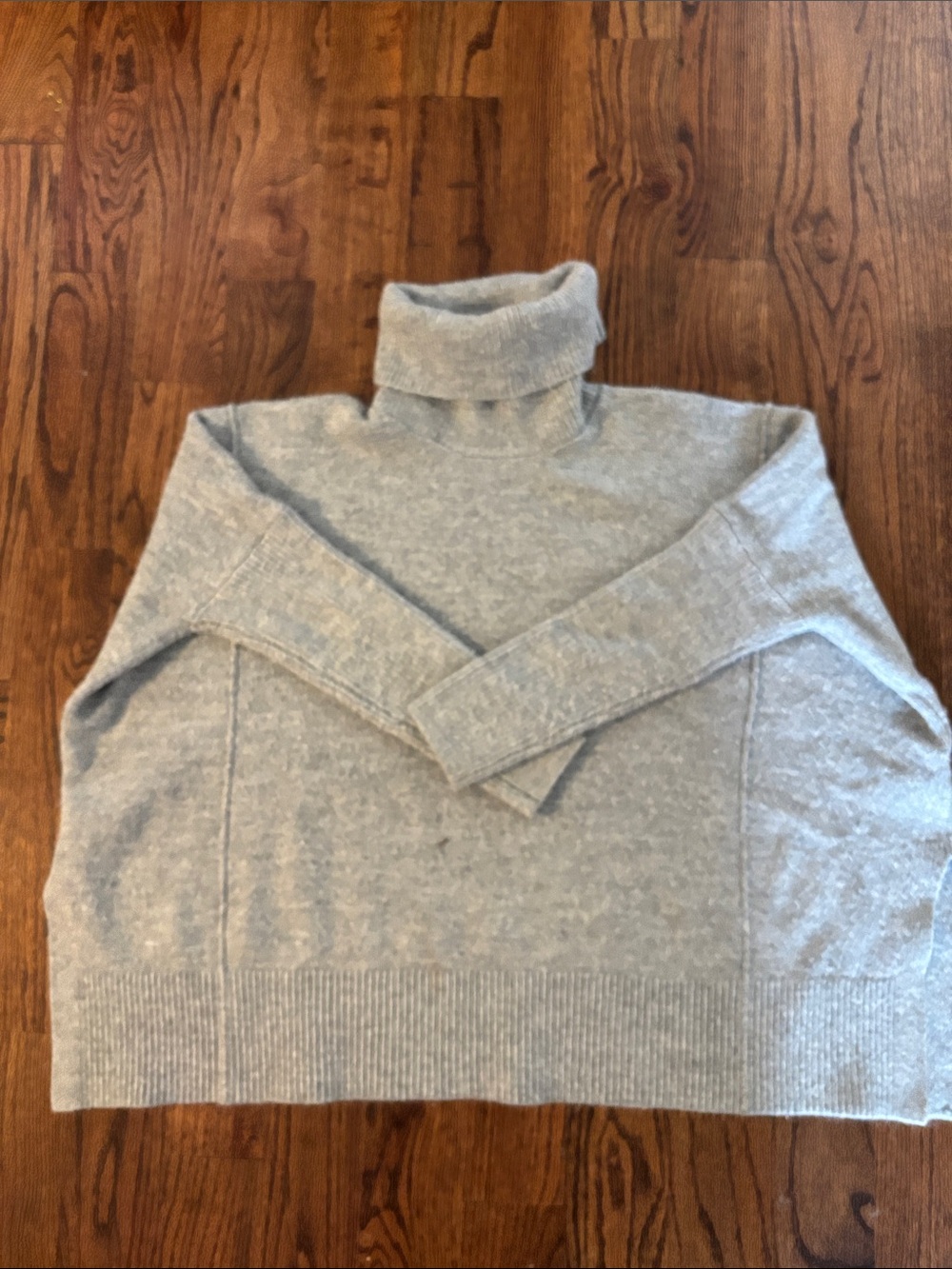 GAP Light Gray Turtleneck Sweater
